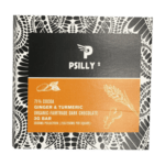 Psilly - Dark Chocolate Bar - Ginger & Turmeric | Psychedelic Canada