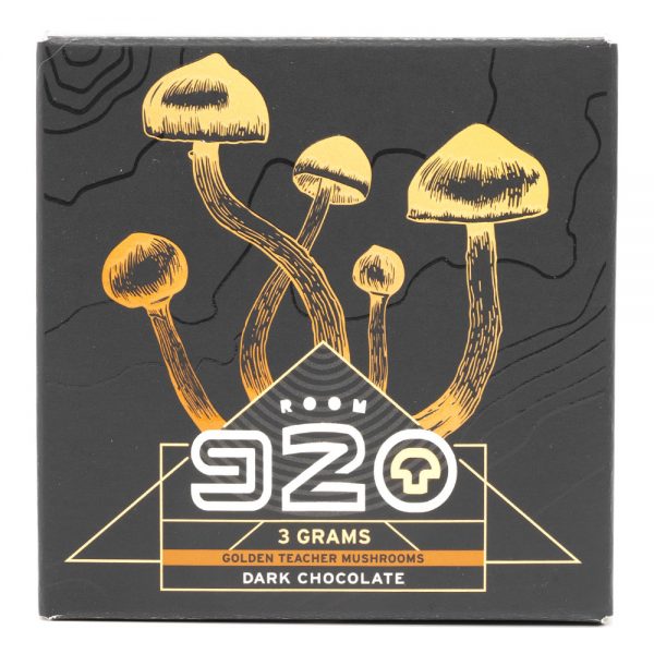 Room 920 – Mushroom Chocolate Bar - Dark Chocolate - 3 Grams | Psychedelic Canada