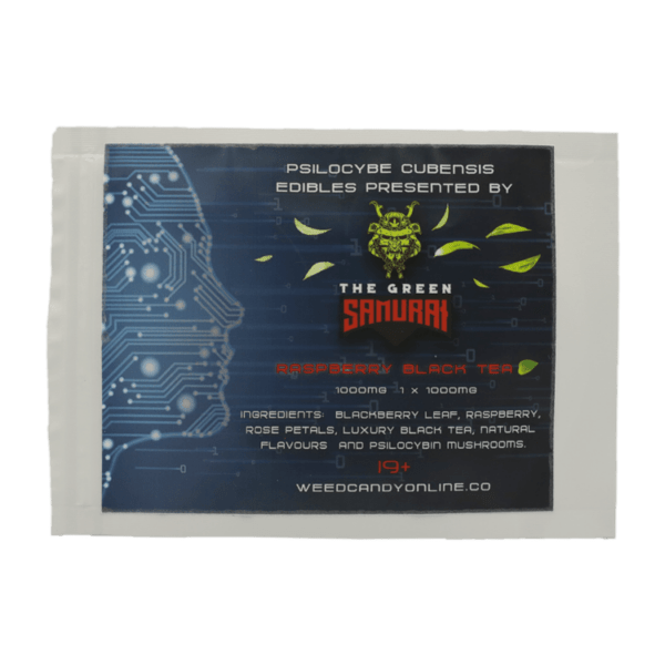 The Green Samurai - Raspberry Black Tea - 1000mg | Psychedelic Canada
