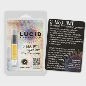 Lucid Supply Co. - 5-MeO DMT Vaporizer - 150mg/0.5mL cartridge | Psychedelic Canada