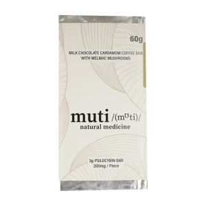 Muti - Milk Chocolate Cardamom Coffee bar – 3000mg | Psychedelic Canada
