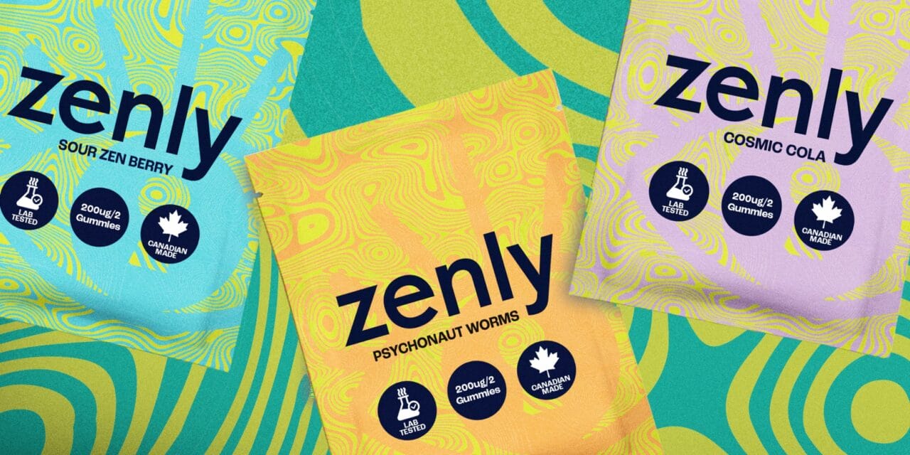Zenly - LSD Gel Tabs - 600ug (100ug per tab) | Psychedelic Canada